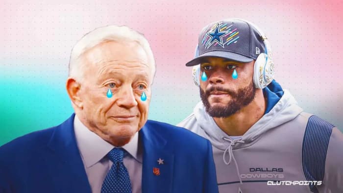 Jerry Jones is standing by Cowboys' QB Dak Prescott despite an ugly loss to the 49ers.